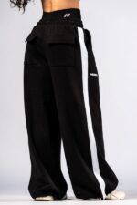 NEBBIA Брюки Oversized Sweatpants POWER 896 Black — изображение 2