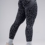 NEBBIA Лосины Push-Up Compression Leopard Leggings 849 PRIMAL черный