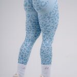 NEBBIA Лосины Push-Up Compression Leopard Leggings 849 PRIMAL синий