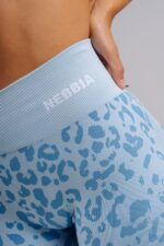 NEBBIA Лосины Push-Up Compression Leopard Leggings 849 PRIMAL синий — изображение 5