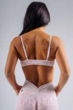 NEBBIA Топ Medium Support Leopard Sports Bra 854 PRIMAL розовый — изображение 3