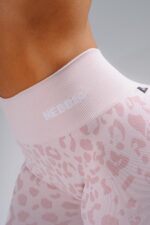 NEBBIA Шорты Push-Up Compression Leopard Shorts 856 PRIMAL розовый — изображение 5