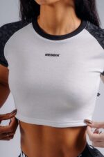 NEBBIA Топ Leopard Crop Top '97 861 PRIMA черный — изображение 2