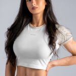 NEBBIA Топ Leopard Crop Top '97 861 PRIMA кремовый