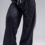 NEBBIA Брюки Baggy Leopard Sweatpants 865 PRIMA черный