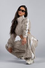 NEBBIA Брюки Baggy Leopard Sweatpants 865 PRIMA кремовый — изображение 6