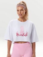NEVERLATE Футболка оверсайз укороченная NW09.593.17 — изображение 2