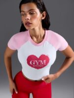 NEVERLATE Укороченная облегающая футболка NW09.1649.1 — изображение 3
